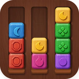 Wood Sort - Color Puzzle Game 图标